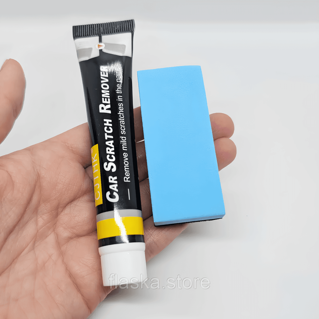 Паста для видалення подряпин CJTHK Car Scratch Remover, 20 мл (набір: паста-віск + губка)