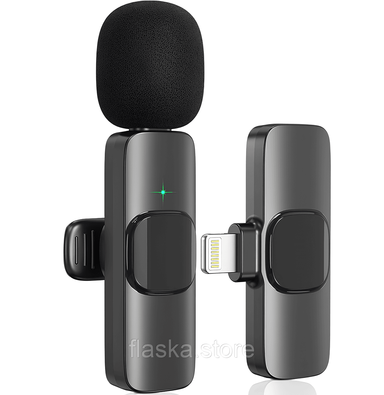 Бездротовий петличний мікрофон K60 для iPhone, Wireless Mic Lightning K60