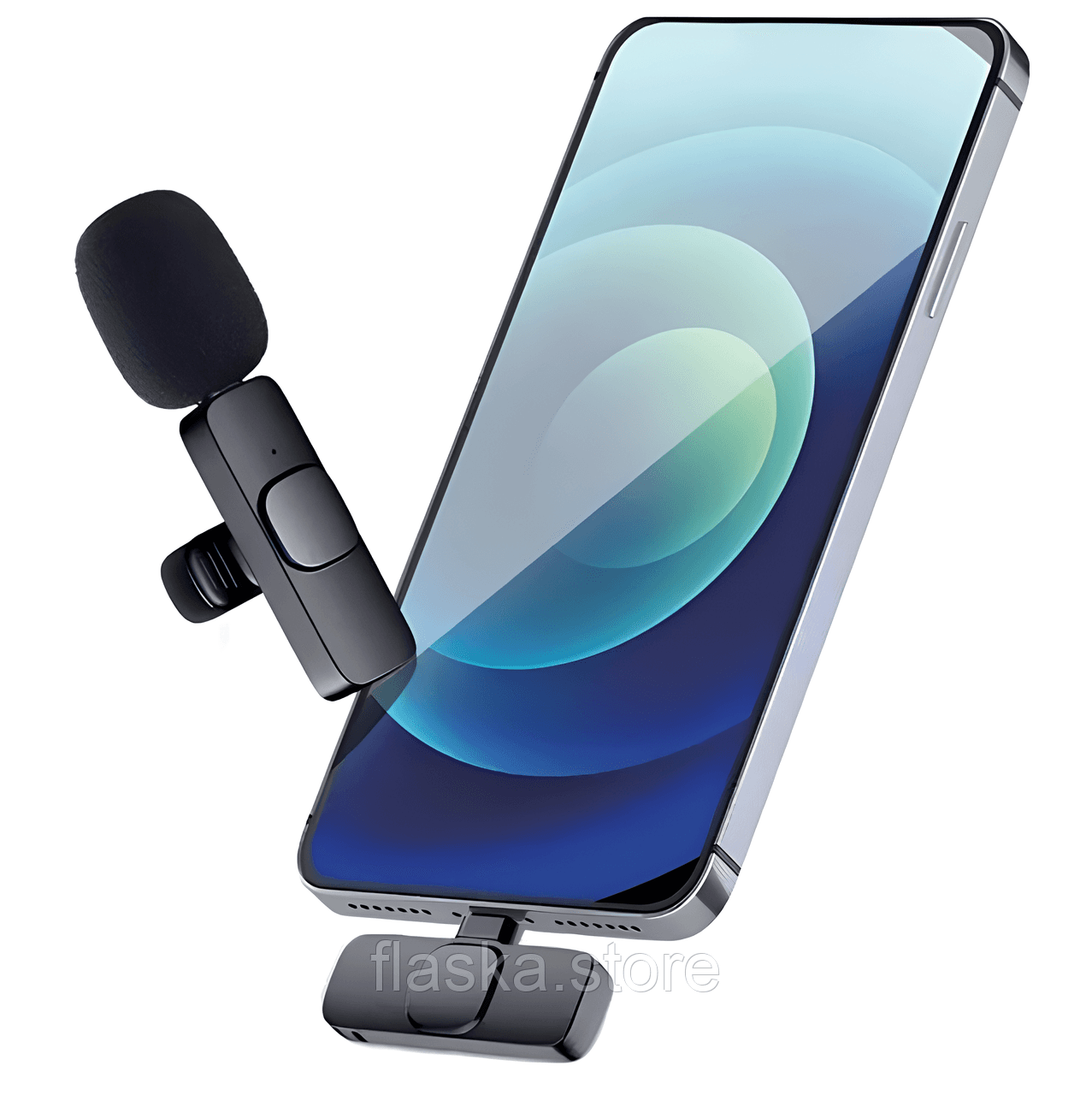 Бездротовий петличний мікрофон K60 для iPhone, Wireless Mic Lightning K60