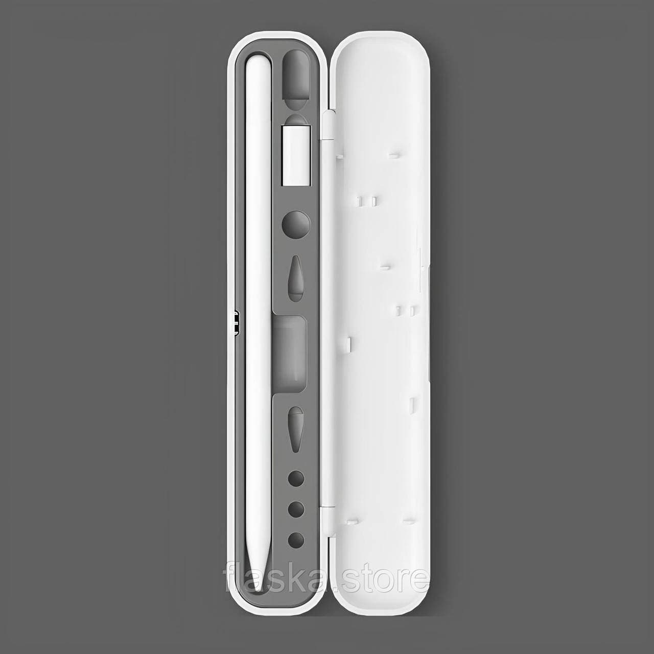 Футляр для стилуса Apple Pencil та інших моделей, сірий