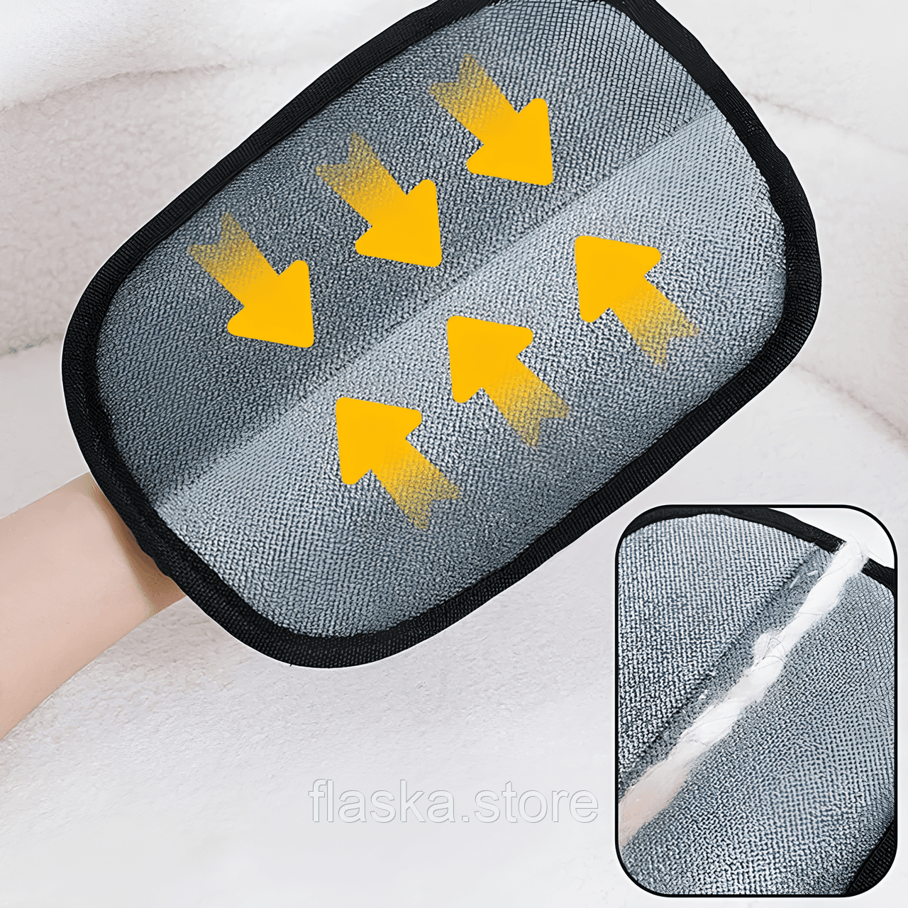 Рукавичка для видалення шерсті тварин Magic Pet Hair Remover