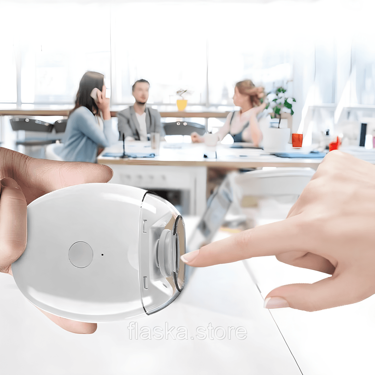 Електрична пилка для нігтів з LED-підсвіткою (3 режими швидкості, Type-C)