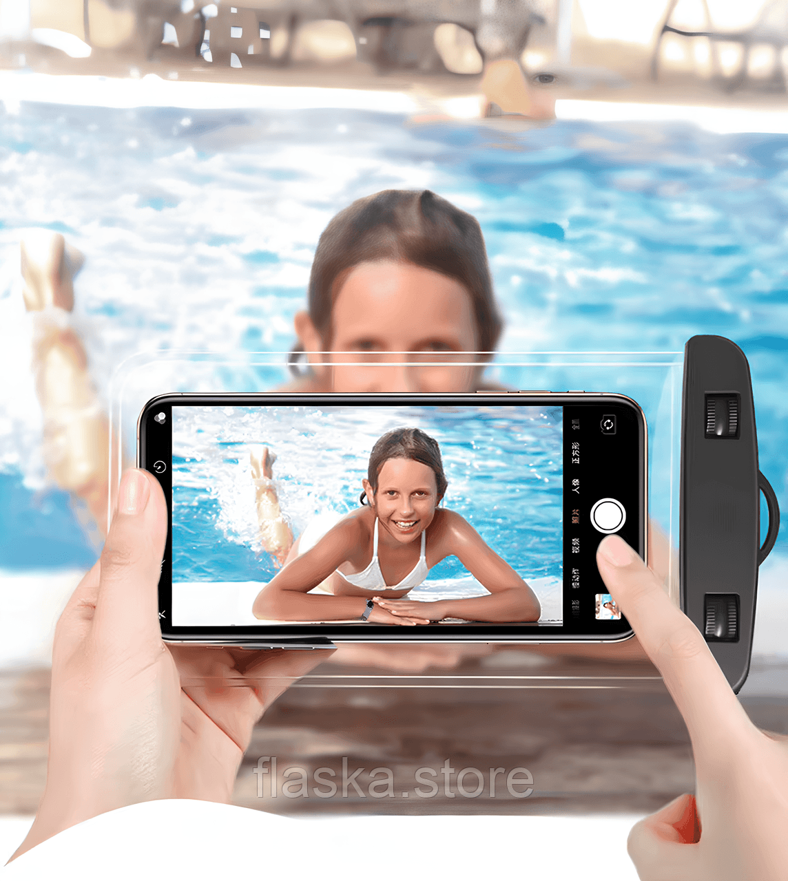 Водонепроникний чохол для смартфона (IPX8)