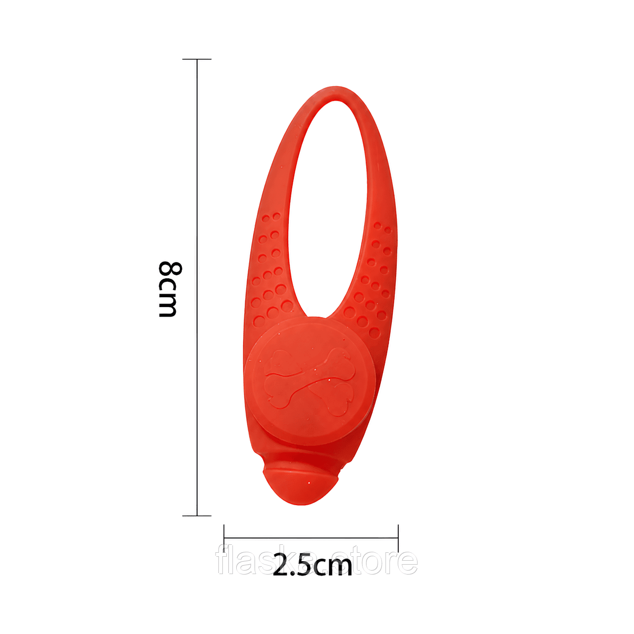 LED-маячок на нашийник для собак (червоний)